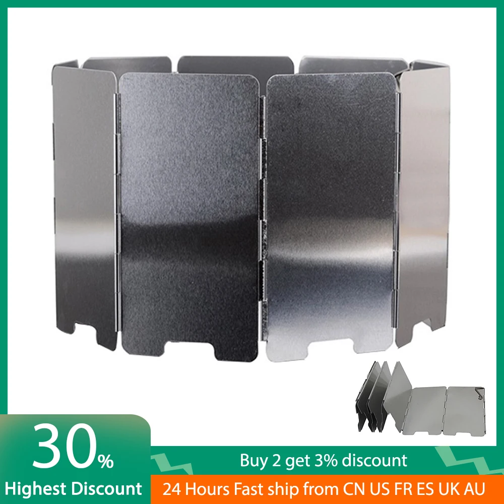 

Складная горелка на лобовое стекло, 9 пластин, из алюминиевого сплава