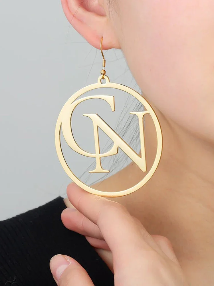 ✭ on X: gold louis vuitton hoop earrings