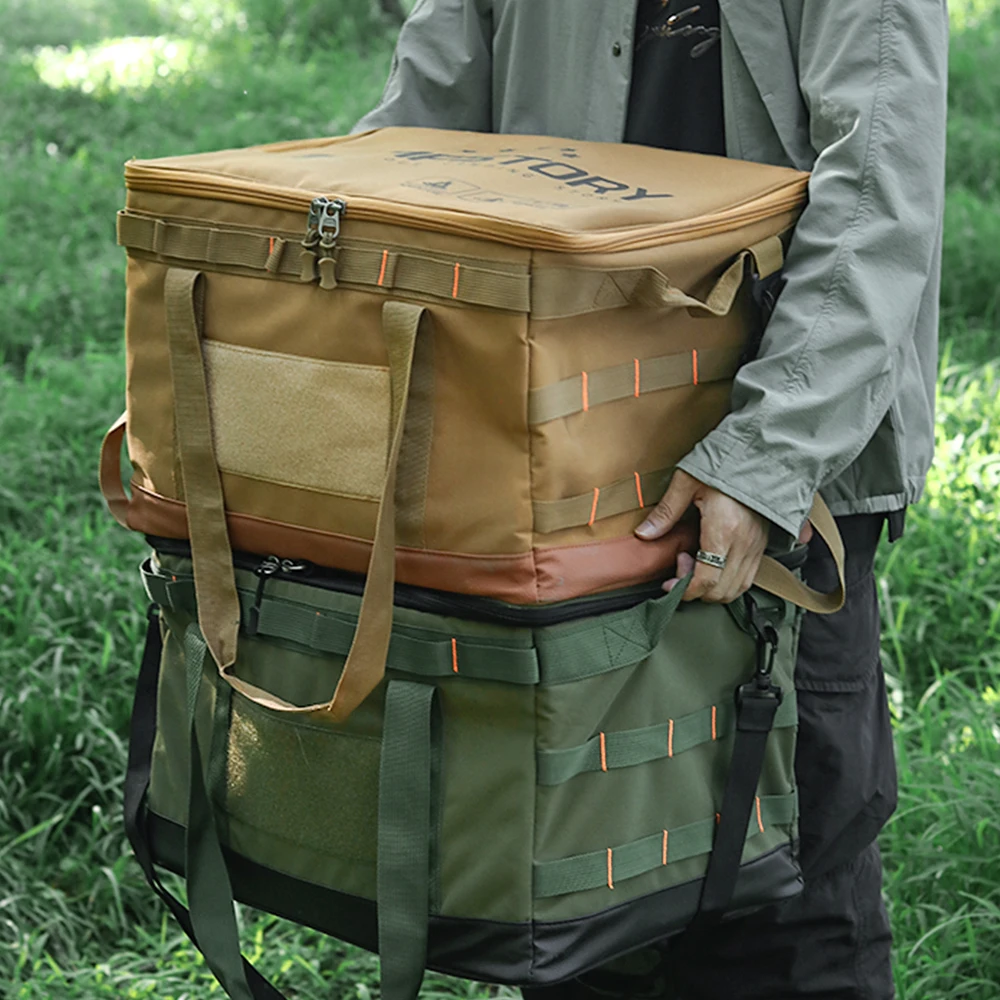 45л новая большая вместительная сумка для хранения посуды кемпинга портативная