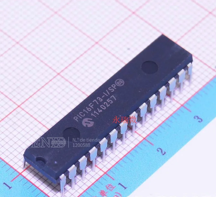

2PCS/Lot New Original PIC16F73-I/SP PIC16F73 16F73 DIP-28 In Stock