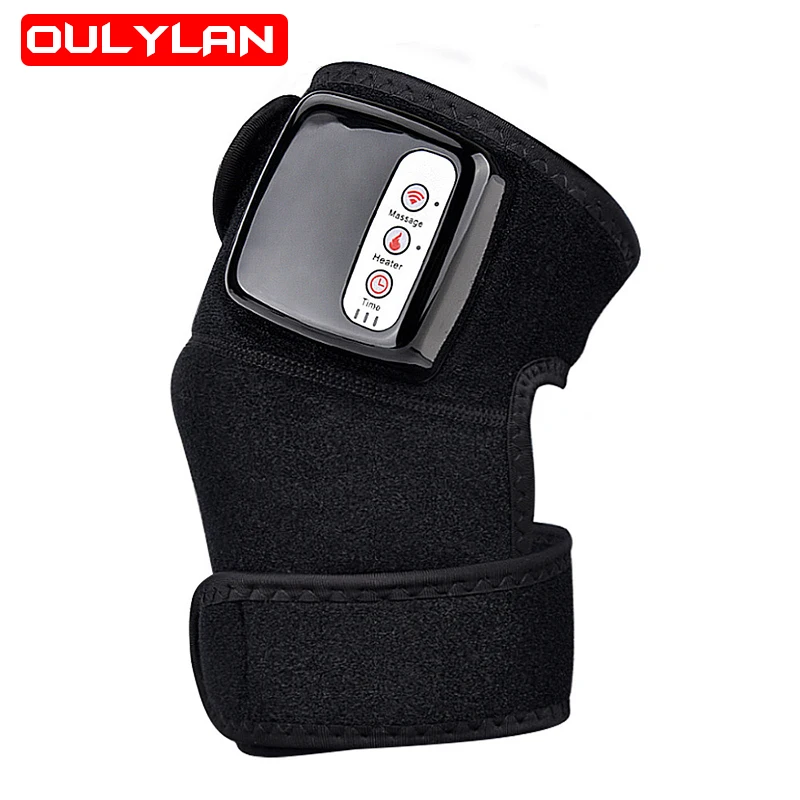 

Electric Therapy Heated Vibration Knee Massager Heating Pad for Knee Elbow Shoulder Leg Relax Joint Pain Relief