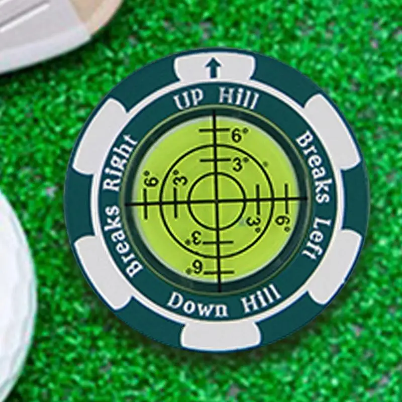 Маркеры для игры в гольф профессиональные зеленые маркеры из цинкового сплава