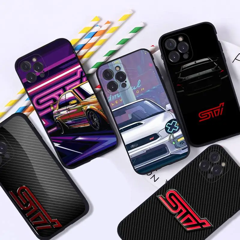 

Shell jdm Subaru WRX Sti Logo Phone Case Silicone Soft for iphone 14 13 12 11 Pro Mini XS MAX 8 7 6 Plus X XS XR Cover