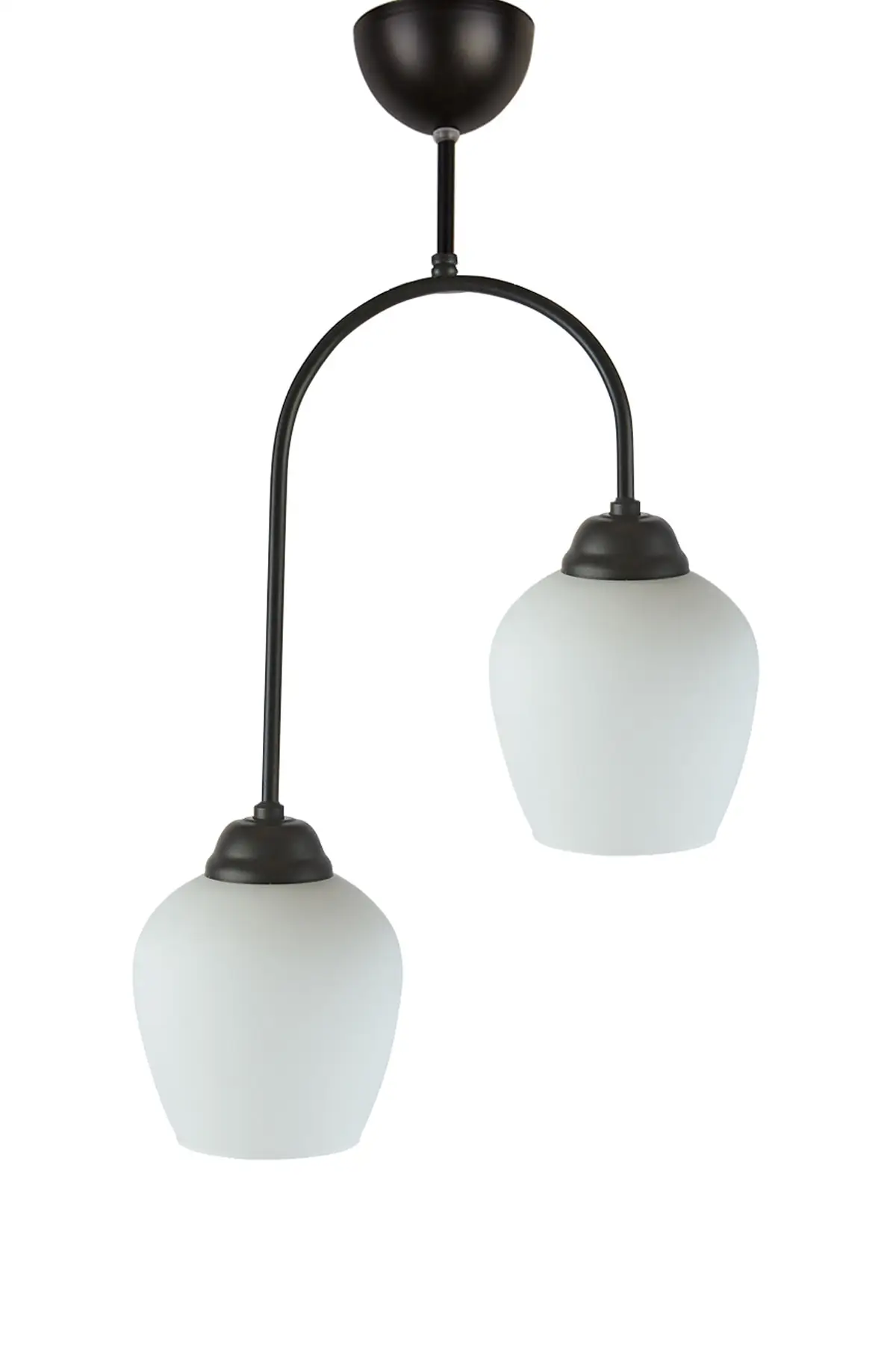 

Luna современный спортивный плафон специального дизайна для гостиной, черная белая 110 стеклянная 2-литровая люстра