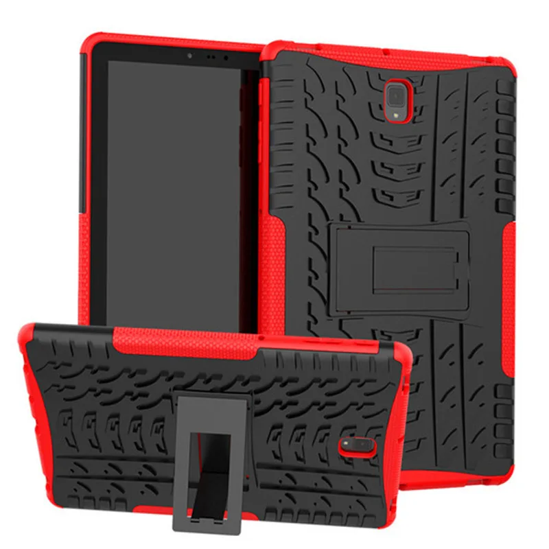 

Heavy Duty 2in1 Hybrid Rugged Rubber Amor Case For Samsung Galaxy Tab S4 10.5 2018 SM-T830 T835 TPU+PC tablet case