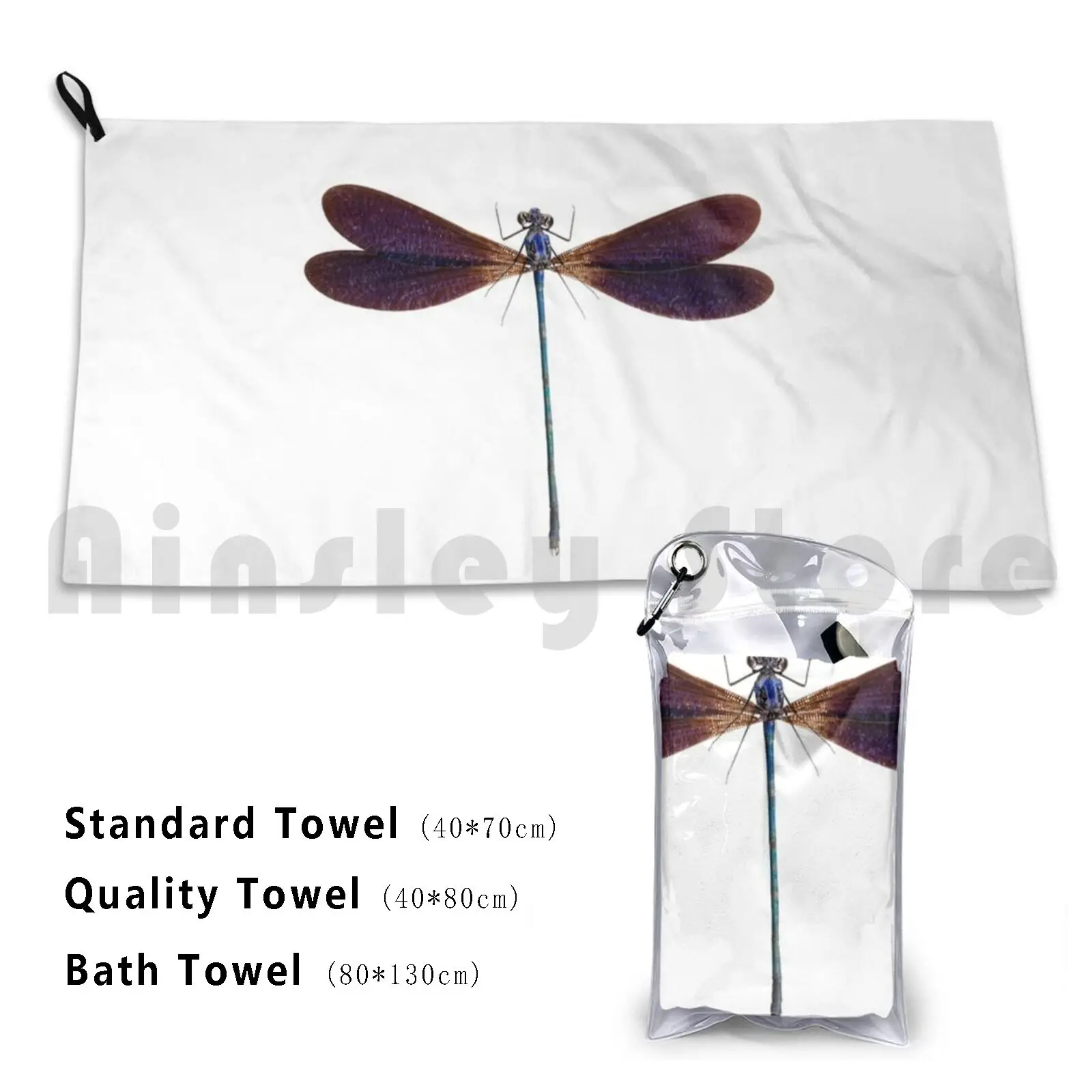 Bath Towel Indonesia Java Vestalis Luctuosa Animal