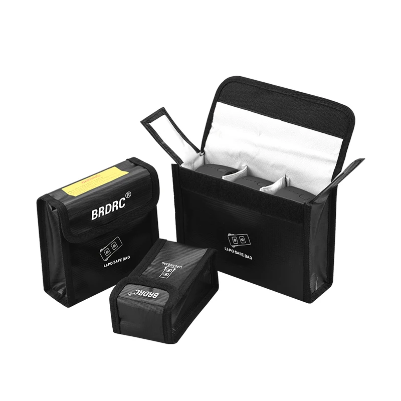 

Three Size For LiPo Safe Battery Explosion-proof Protective Bag for DJI Mavic 3 Drone Battery Storage Bag Good Quality