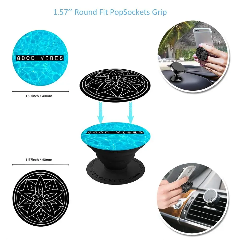 Universal Metal Plate For Magnetic Car Phone Holder Stand Thin Sticker Disk Magnet Platte Iron Sheets For Car Mount Smartphone