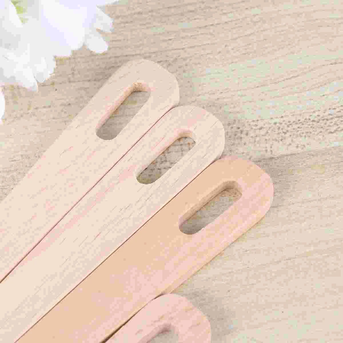 5 шт. плетеные инструменты плетение иглы деревянный ткацкий станок палочка