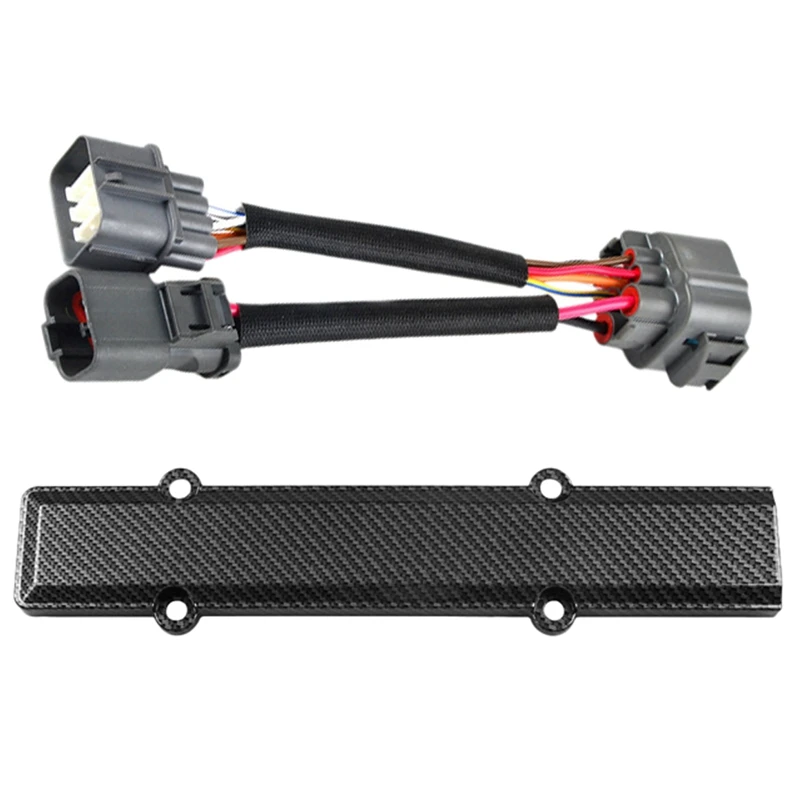 

Obd1 To Obd2 10-Pin Distributor Adapter Jumper Harness For Honda Civic Acura & Look Engine Valve Cover For HONDA B18 B16