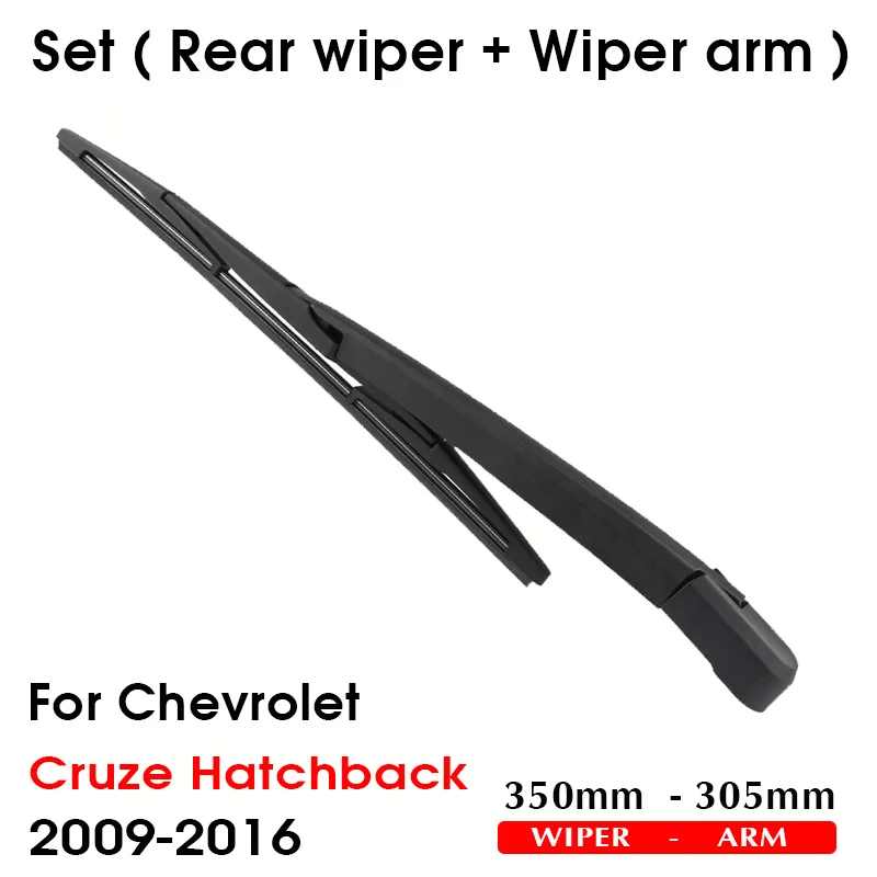 

Щетка стеклоочистителя заднего стекла Лобовое стекло стеклоочистители для Chevrolet Cruze хэтчбек 350 мм 2009-2016 автомобильные аксессуары