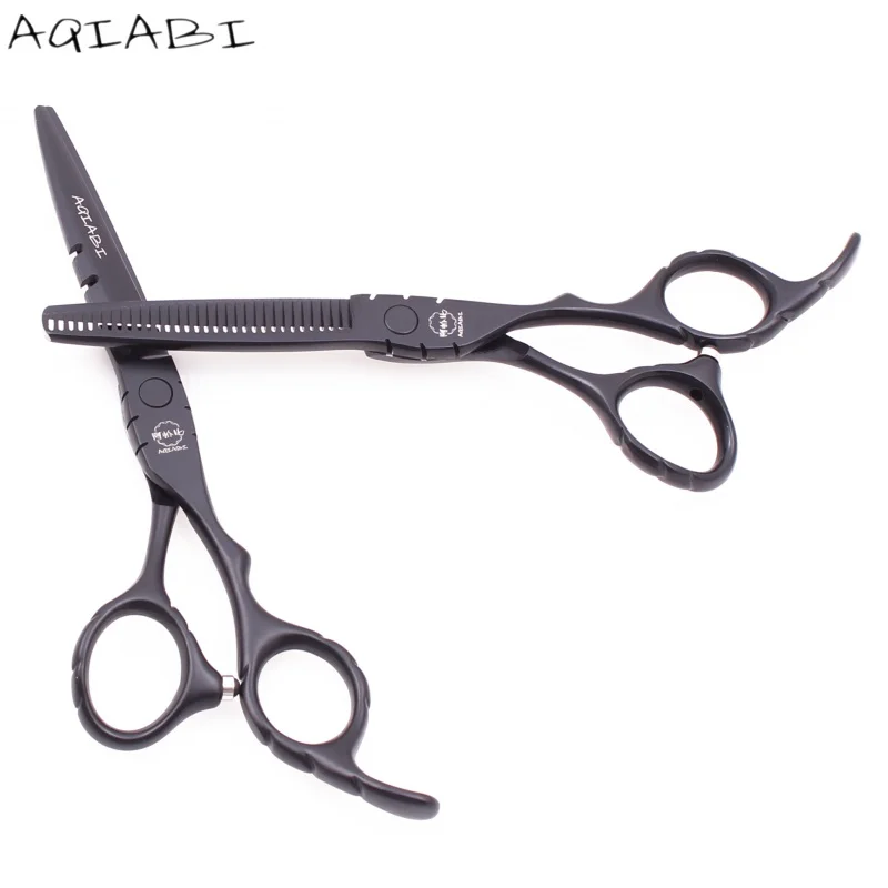 

Парикмахерские ножницы AQIABI, 6 дюймов, парикмахерские ножницы, профессиональные ножницы для стрижки волос, филировочные ножницы, ножницы для человеческих волос A1010