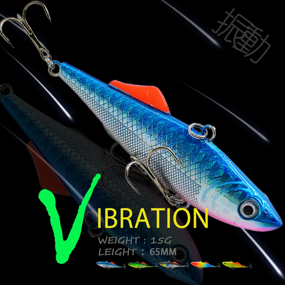 

WALK FISH жесткая рыболовная приманка-ВИБ, 1 шт., 15 г/65 мм, искусственные бионические погружные лазерные воблеры, джиг, свимбейт, снасть для морско...