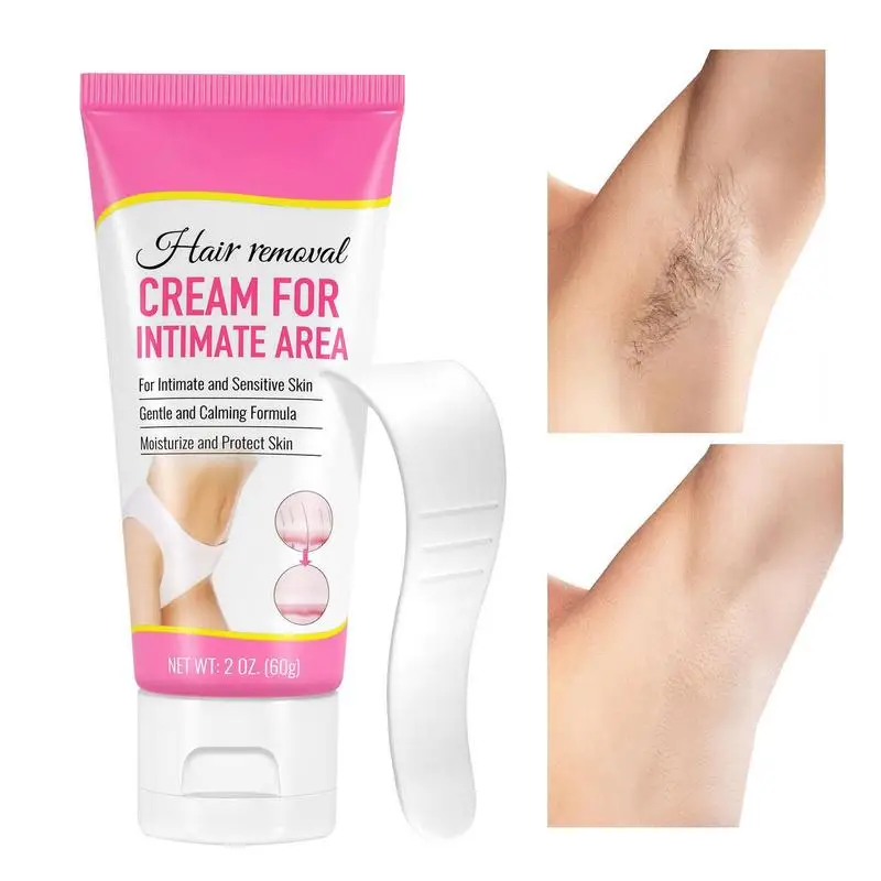 

Painless Hair Removal Cream 60g Hair Removal Cream Gentle Underarm Hair Removal Skin Smooth Hair Health For Unwanted Hair
