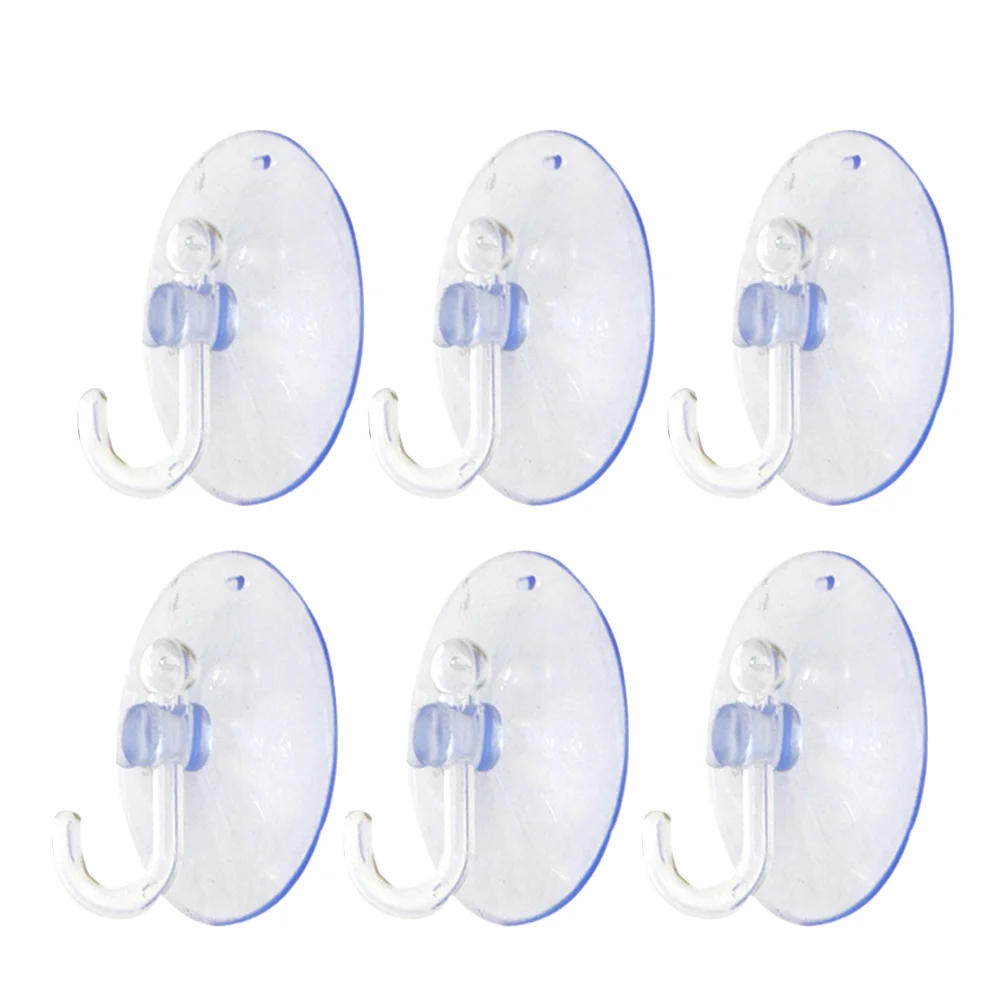 

24PCS Transparent Powerful Sucker Hook Traceless Silicone Wall Hook Hanger for Home Kitchen Bathroom