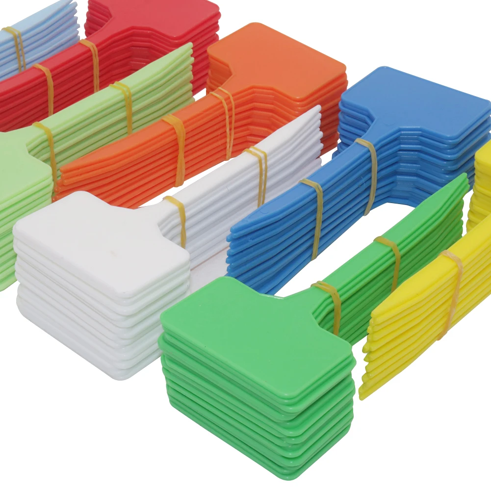 50 шт. садовые бирки для растений сочные растения пластиковые номерные таблички