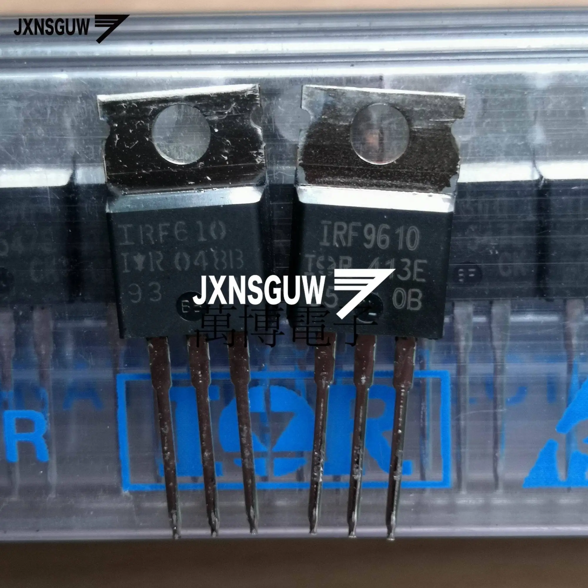 2pair NEW Mexico VISHAY IR IRF9610 IRF610 TO-220 Transistor 9610 610 Audio pair tube power transistor Triode Audio electronics