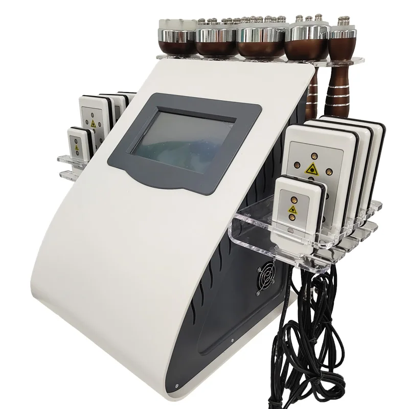 

Аппарат для похудения 40K, кавитационный радиочастотный вакуумный Лазерный Аппарат Lipo, оборудование для скульптурирования тела и ухода за кожей
