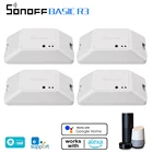 Смарт-выключатель SONOFF BASIC R3 с поддержкой Wi-Fi, 4 шт.