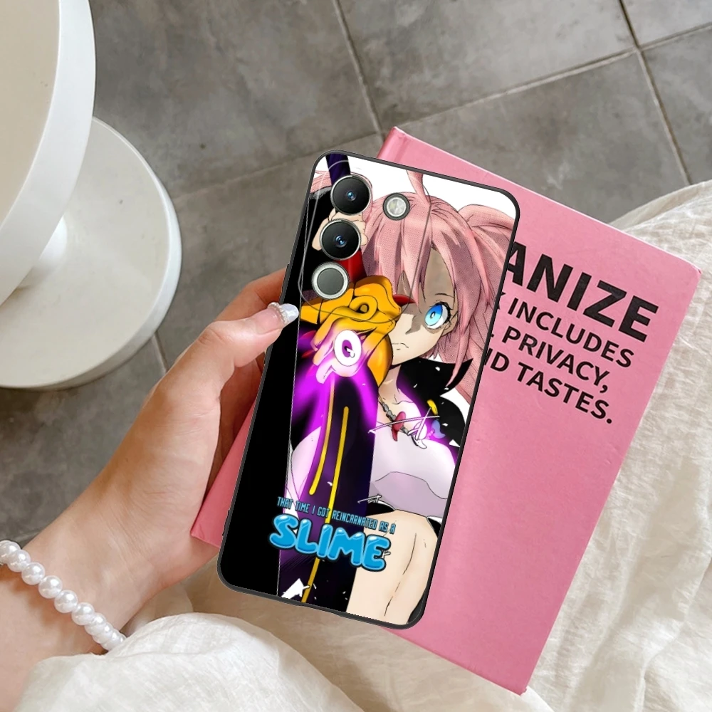 Чехол для телефона Slime Milim Nava черный мягкий чехол VIVO Y95 Y93 Y31 Y20 V19 V17 V15 Pro X60 NEX