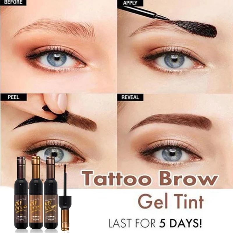 

Peel-off Tint Dye supplies tearing eyebrow dyeing cream Semi-permanent Makeup Eyebrow Tattoo Cream Beauty Eyebrow Enhancer