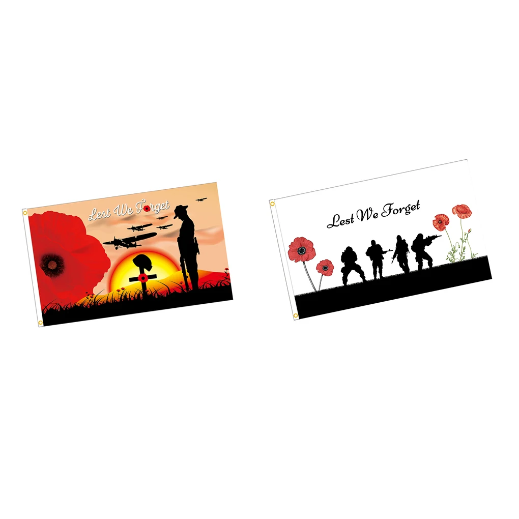 

Баннер на День памяти x, Реалистичный, устойчивый к выцветанию, двойная прошивка, легкий флаг, однослойный камин из полиэфирного волокна № 1