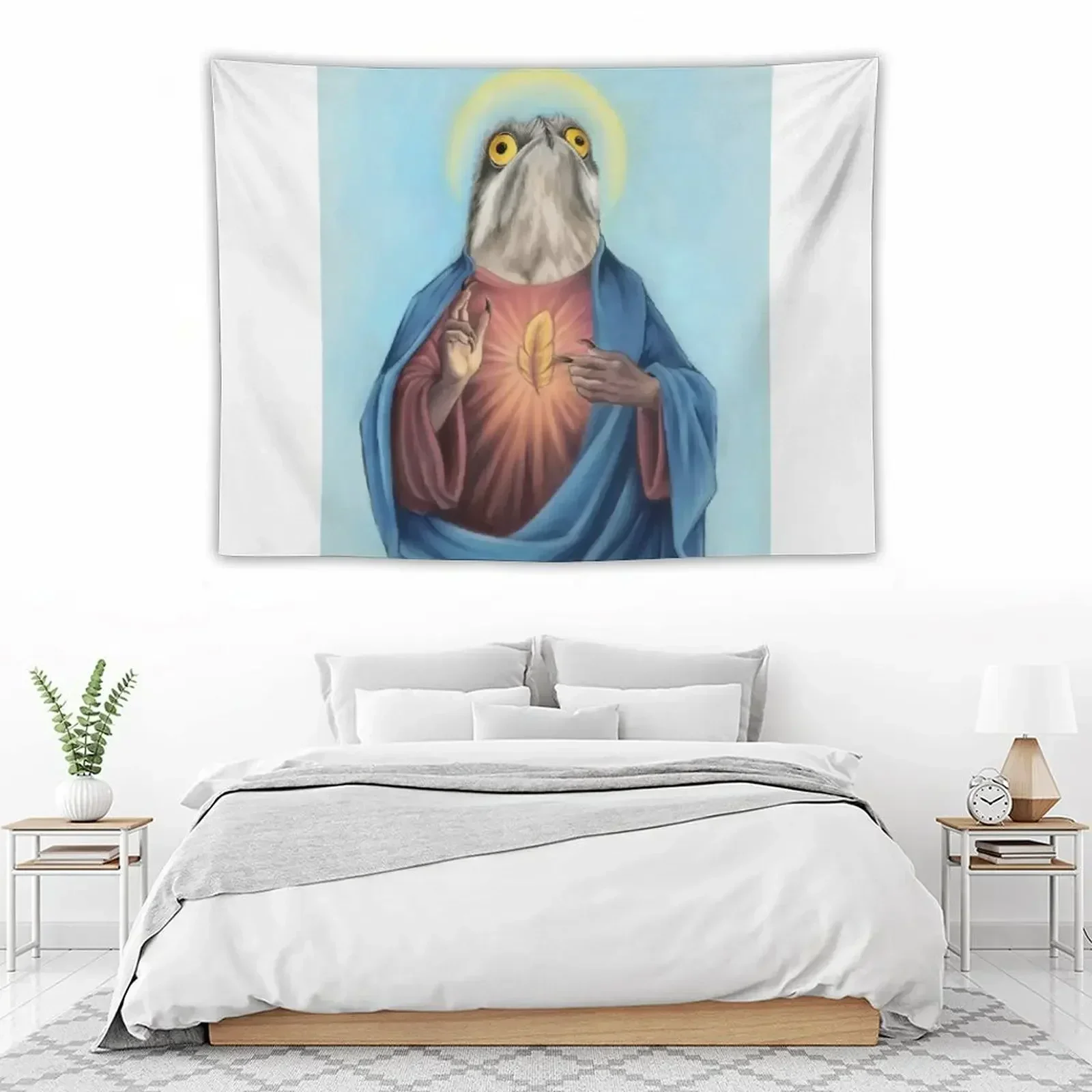 Наш Господь и Спаситель птица Гобелен Украшение для комнат дома Эстетическое