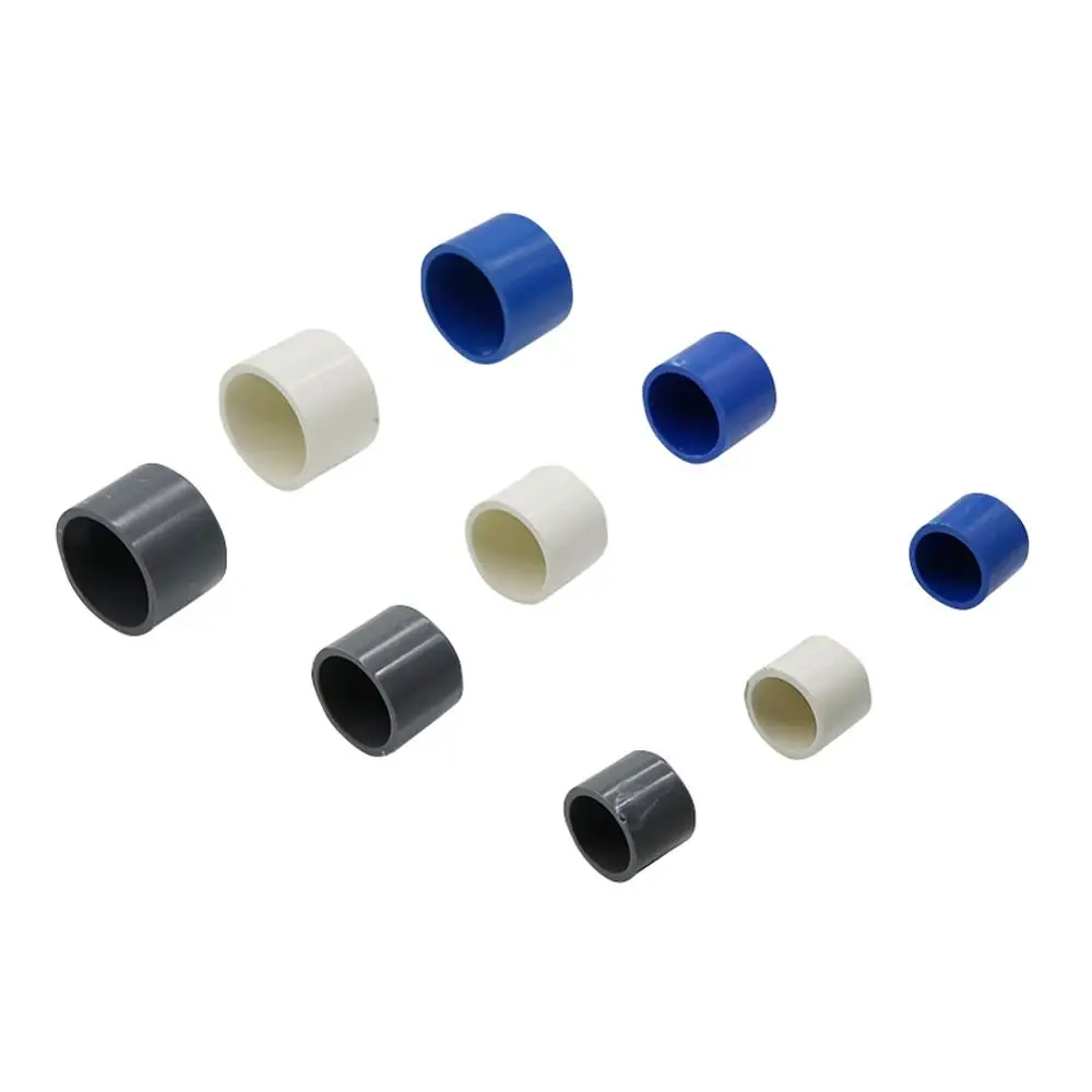 

Inner Diameter 20/25/32mm PVC Pipe End Plug Water Pipe Plug Tube End Cap Garden Irrigation Pipe Fittings Plumbing Accessories