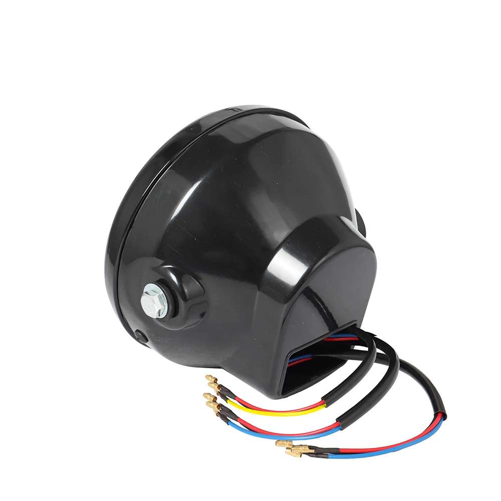 Универсальная Круглая Мотоциклетная Фара 7 Дюймов 12 В Для Harley Bobber Honda Yamaha Kawasaki Cafe