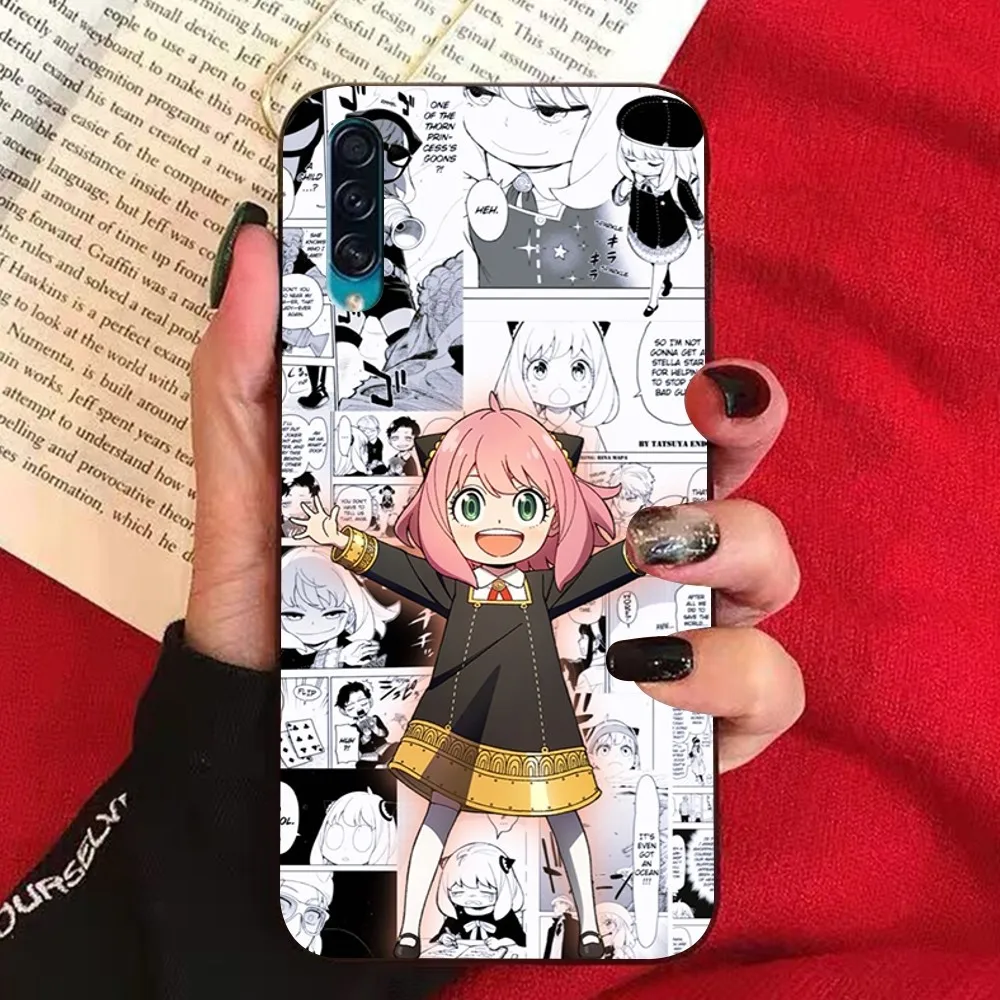 Милый чехол для телефона SPY FAMILY Anya Samsung A 10 11 12 13 20 21 22 30 31 32 40 51 52 53 70 71 72 73 91 Shell