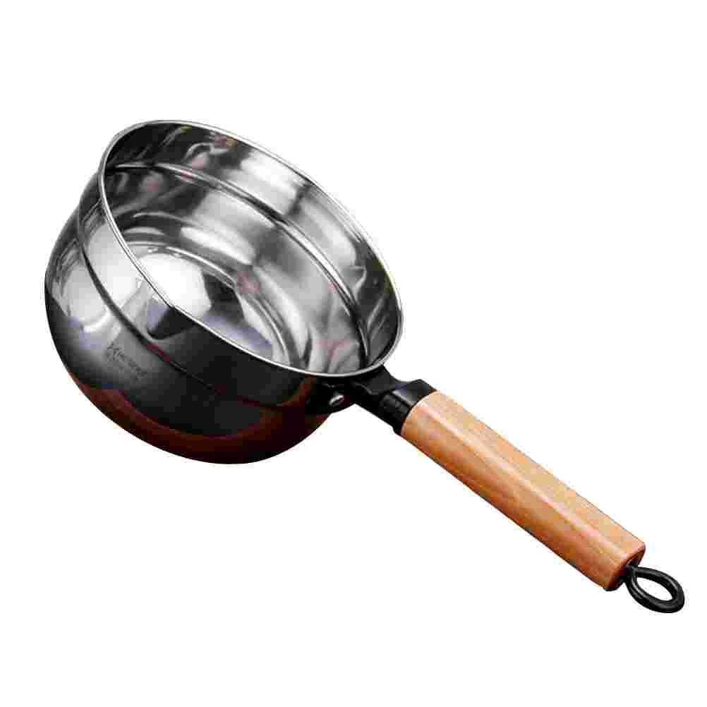 

1pc Kitchen Water Spoon Household Water Ladle Stainless Steel Scoop Cooking Pot