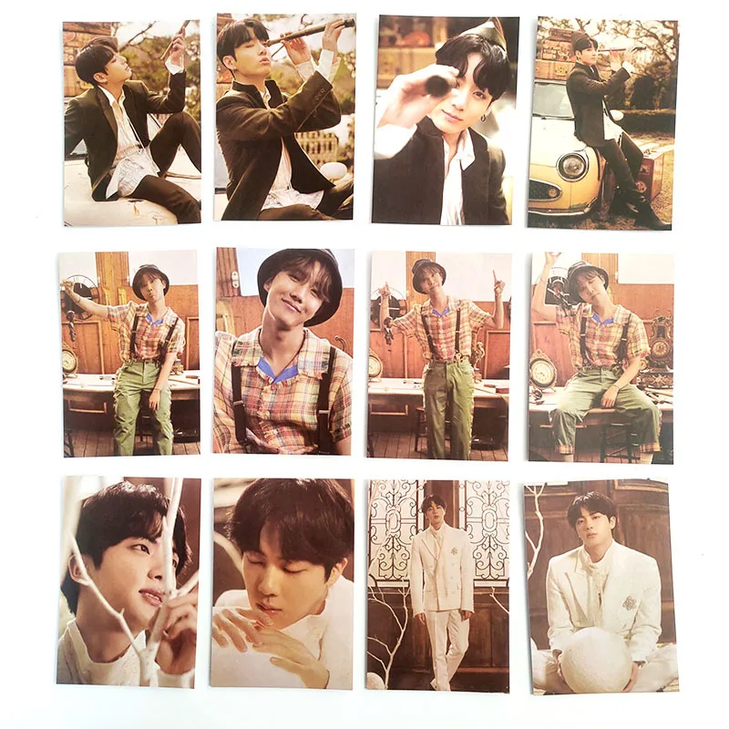 

4pcs/set Kpop Group Photocard LOMO Card Collection Photo Cards for Fans