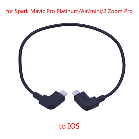 Кабель для передачи данных OTG для DJI Mavic 2 Pro Zoom Mini SE Spark Mavic AIR Drone IOS type-C Micro-USB адаптер проводной разъем для планшетного телефона - изображение