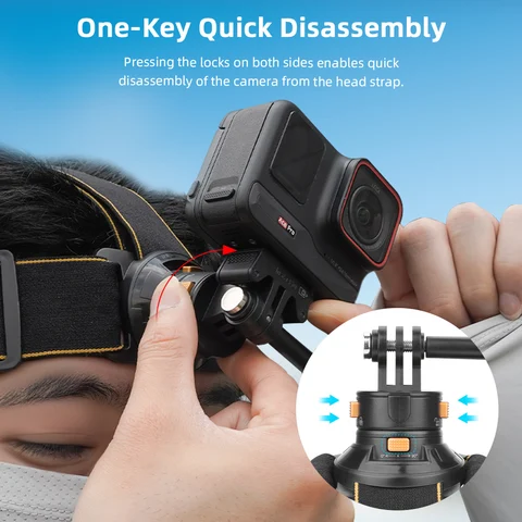 Flymile Ремешок для головы для DJI OSMO 360/Action 5 Pro