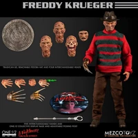 original mezco one12 the black friday ferddy krueger anime action figures toy for child gift