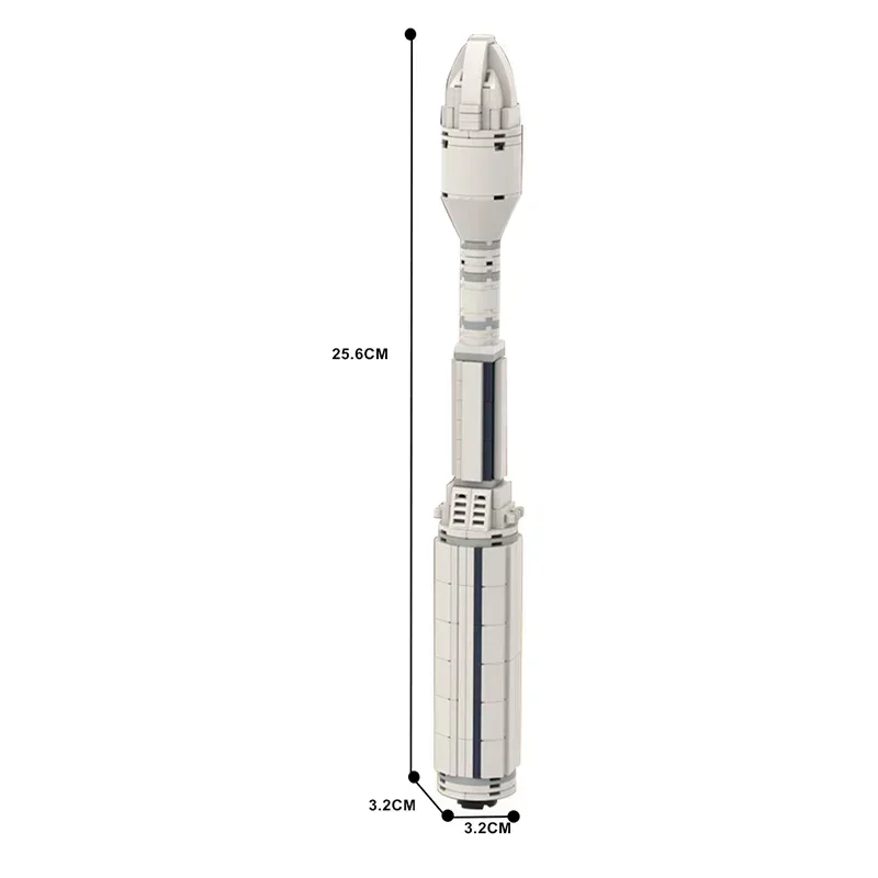 Moc Delta IV Heavy с солнечным зондом Parker Saturn V Scale Rocket Building Blocks Set Mars Exploration Vehicle Детские