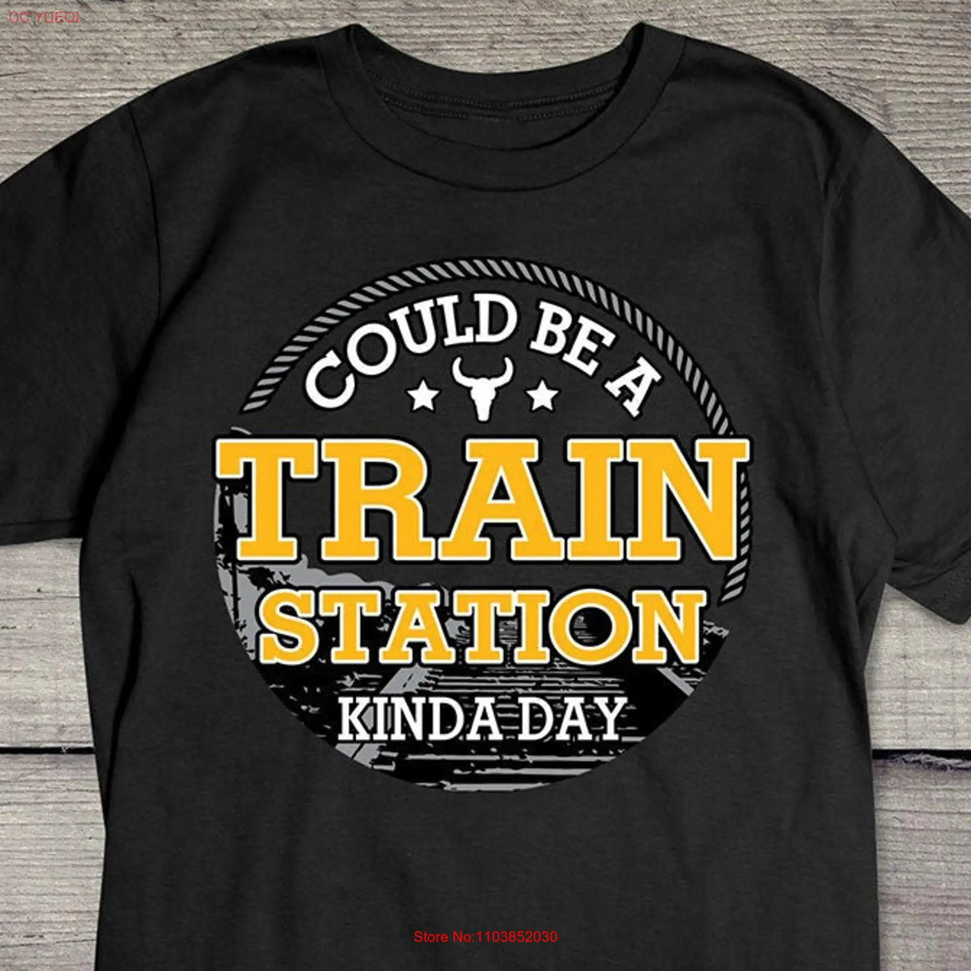 Футболка Yellowstone может быть железнодорожной станцией определенный день дуттон