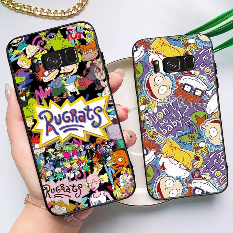 

Cartoon Children R-Rugrats Phone Case for Samsung Note 5 7 8 9 10 20 pro plus lite ultra A21 12 72