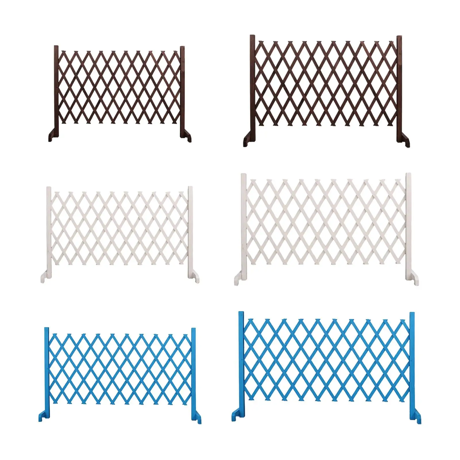 

Wooden Dog Gate Door Expandable garden Door for Pets Doorway Stairs