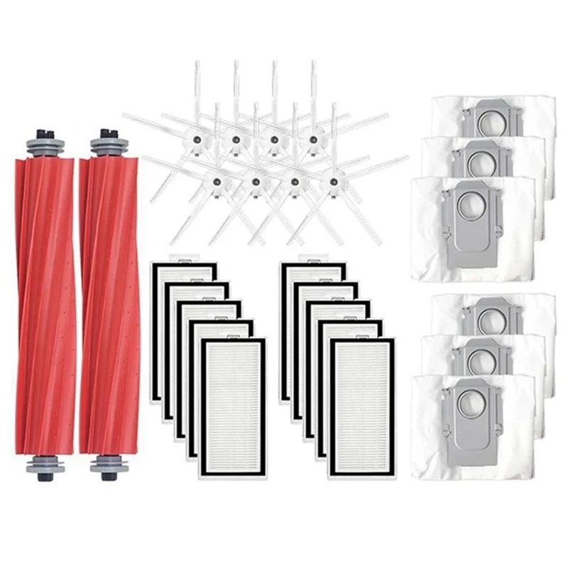 

For Xiaomi Roborock Q7max+/T8 Robot Vacuum Parts Main Side Brush Hepa Filter