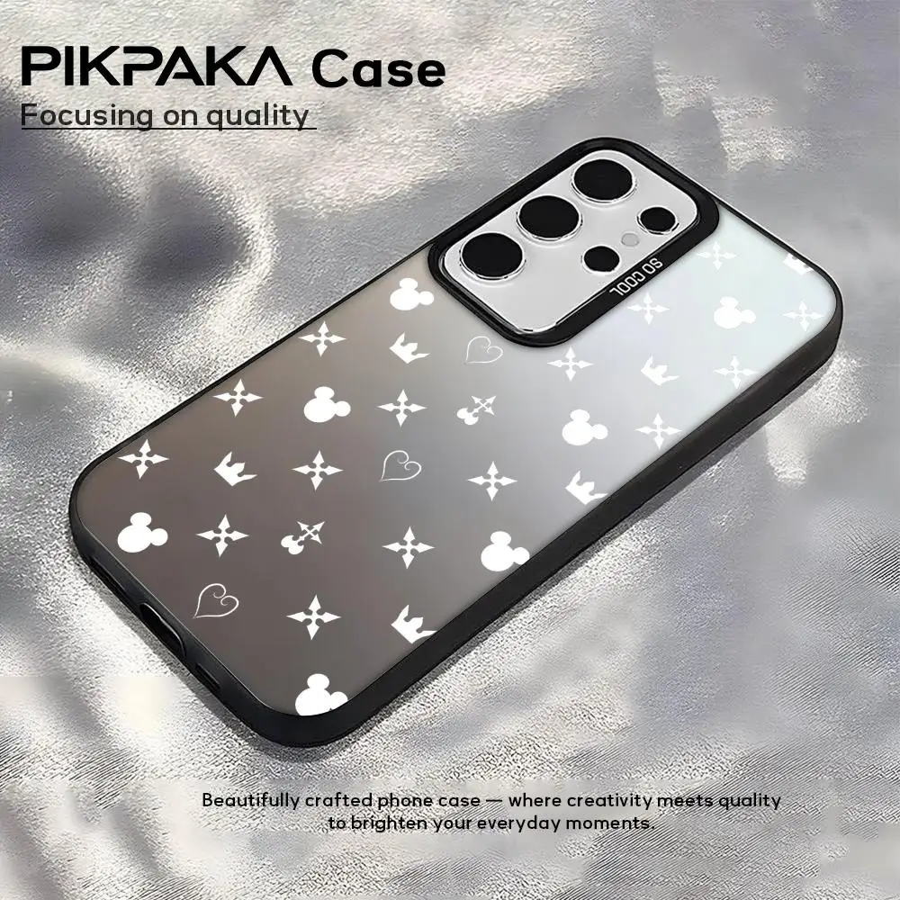 Фото Чехол для телефона Game K-Kingdom H-Hearts для Samsung Galaxy S25 Edge S24 S23 S22 S21 S20 Ultra Matte Laser Aurora Funda №3