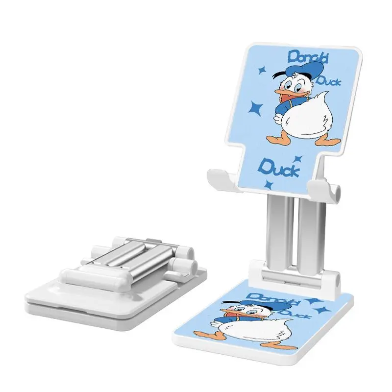 

Disney Donald Duck Desktop Mobile Phone Tablet Stand For Phone iPad Cute Adjustable Telescopi Height Foldable Bracket Universal