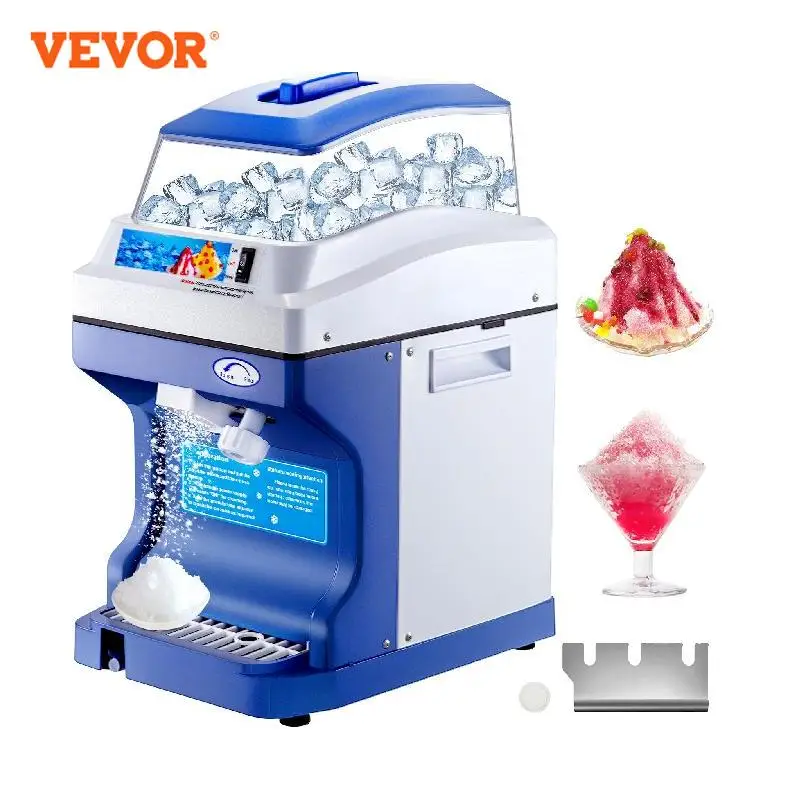 Branch Crusher Chopper Smoothie Blender Granizing Machine Shredder Snow Cone Cubes Maker