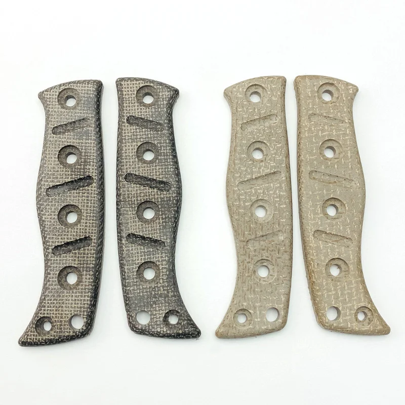 

With 5 Sets Screws Custom Micarta Scales for BM Benchmade Fixed Adamas 375 Handles DIY Make Grips Accessories Parts Flax Mikata
