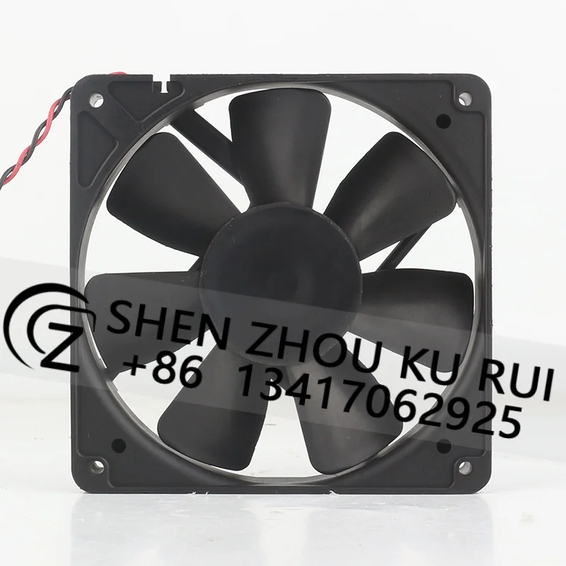 Фото Новый вентилятор охлаждения NMB 5V 12V 48V DC 24V 0.16A AC EC 12025 4710NL-05W-B30, 120X120X25ММ, 12СМ, с двойным шарикоподшипником, для преобразователей частоты №3