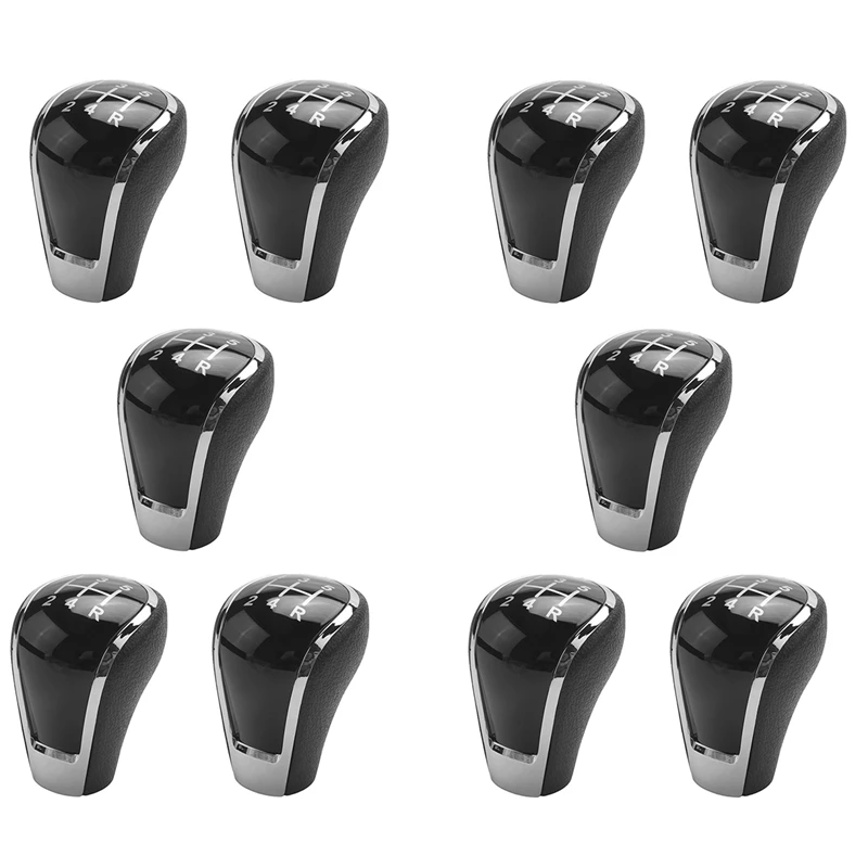 

10X 5 Speed Manual Car Gear Shift Knob Handball For Hyundai Elantra Ix35