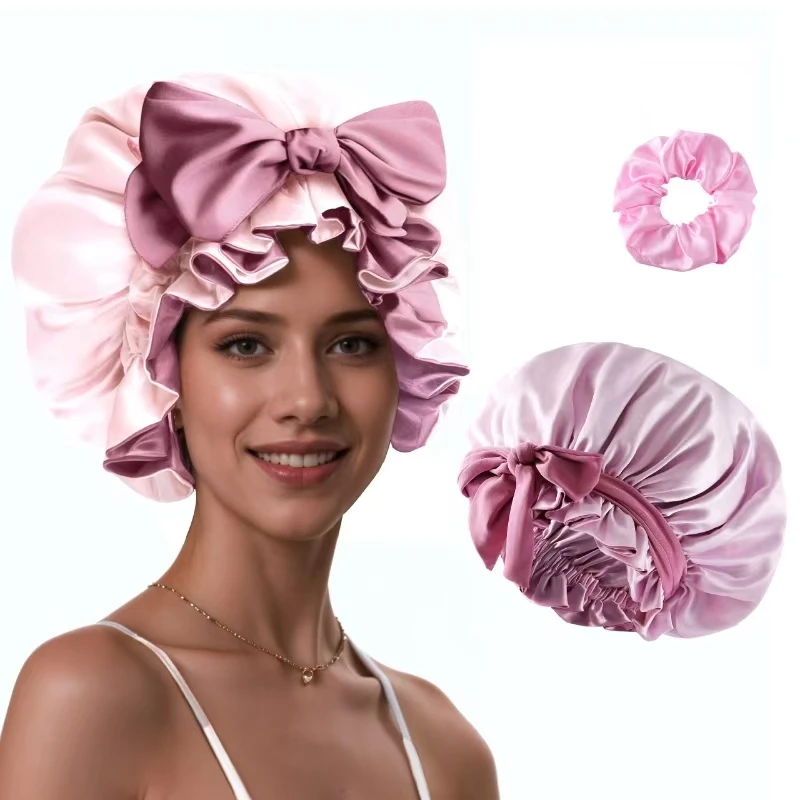 

Шелковый чепчик для сна