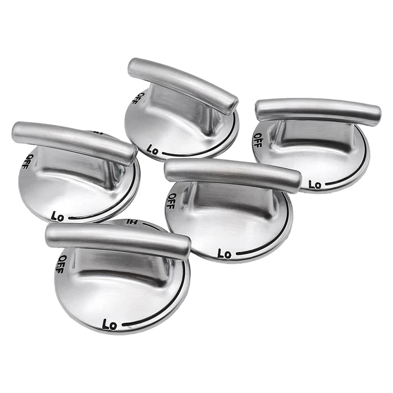 

5Pcs For Jenn Air Whirlpool Cooktop Burner Knobs - AP6011505 PS11744702 74007733