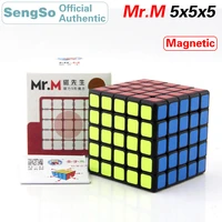 shengshou mr m 5x5x5 magnetic magic cube sengso 5x5 magnets speed puzzle antistress educational toys for children