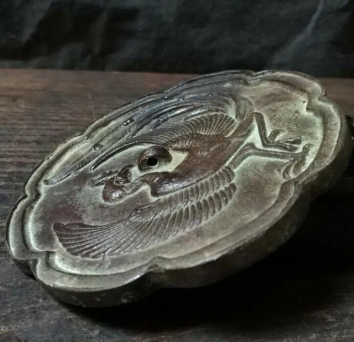 Феникс зеркальное медное зеркало фэн-шуй